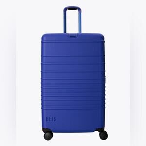 BEIS The Large Check-In Roller Luggage in Cobalt Blue "Sold out online"